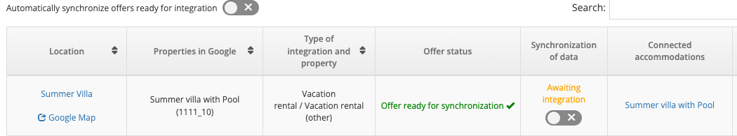 Google integration - Google integration