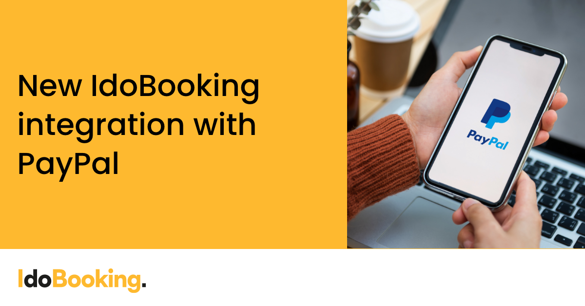New IdoBooking integration with PayPal