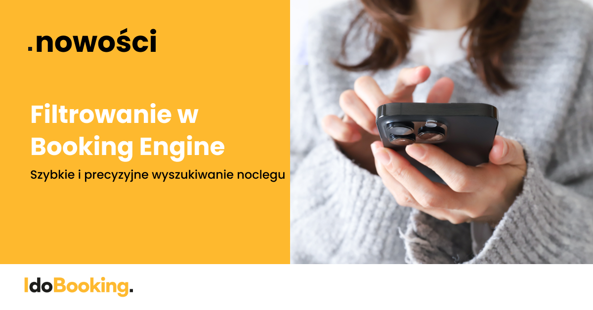 Filtrowanie w Booking Engine od IdoBooking - Filtering in Booking Engine - IdoBooking